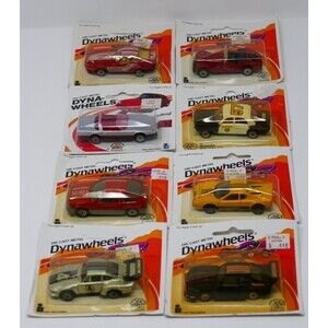 Zee Dyna-Wheels 1983 1986 Die Cast Metal 1:64 Scale Car Lot
